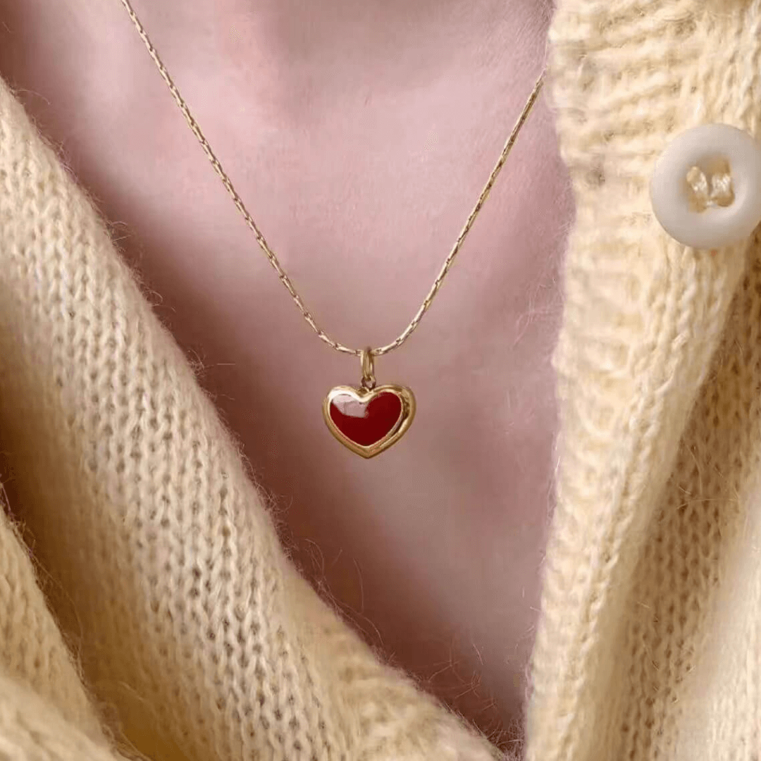 Classic Red Heart Pendant