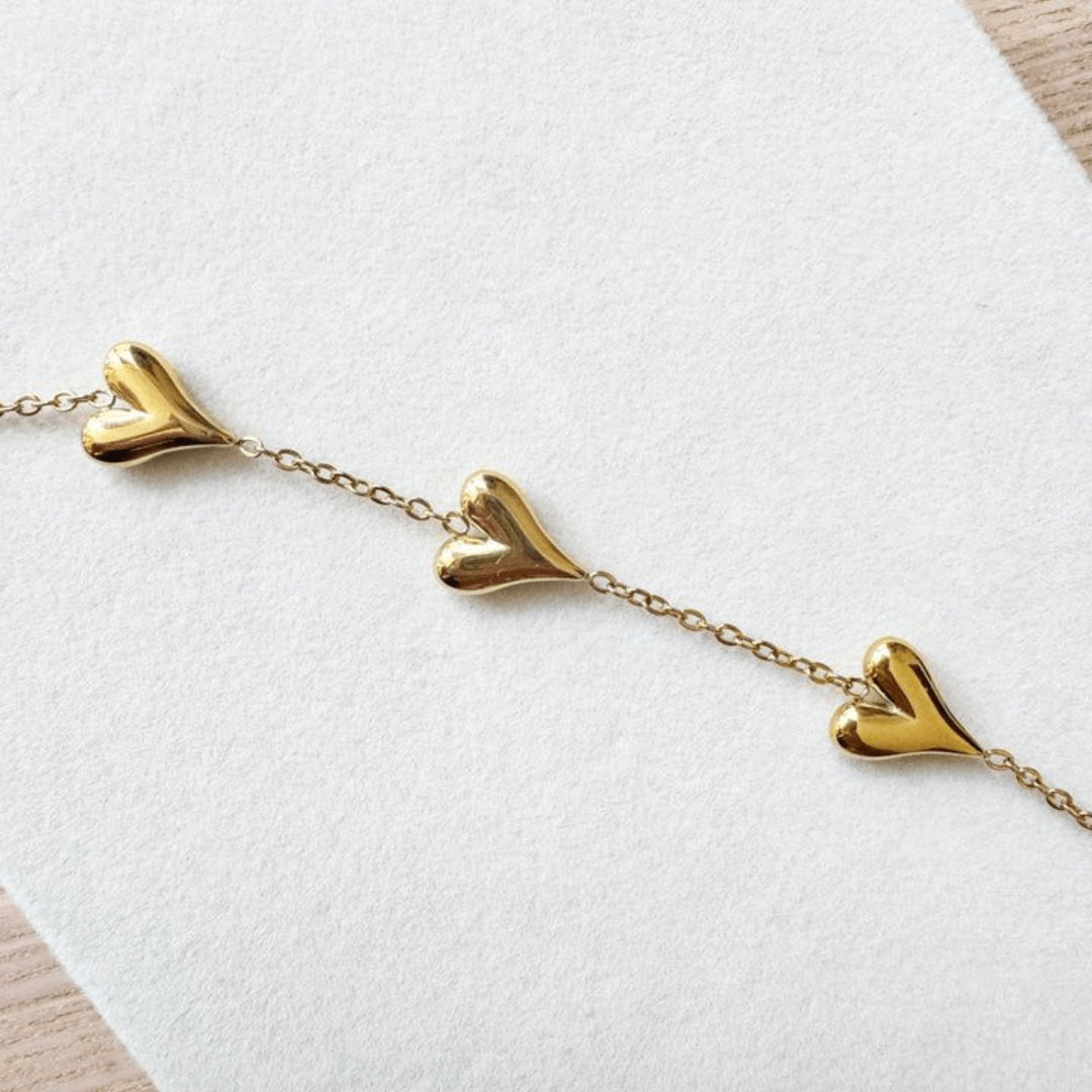 Trio Heart Bracelets