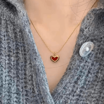 Classic Red Heart Pendant