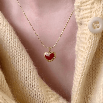 Classic Red Heart Pendant