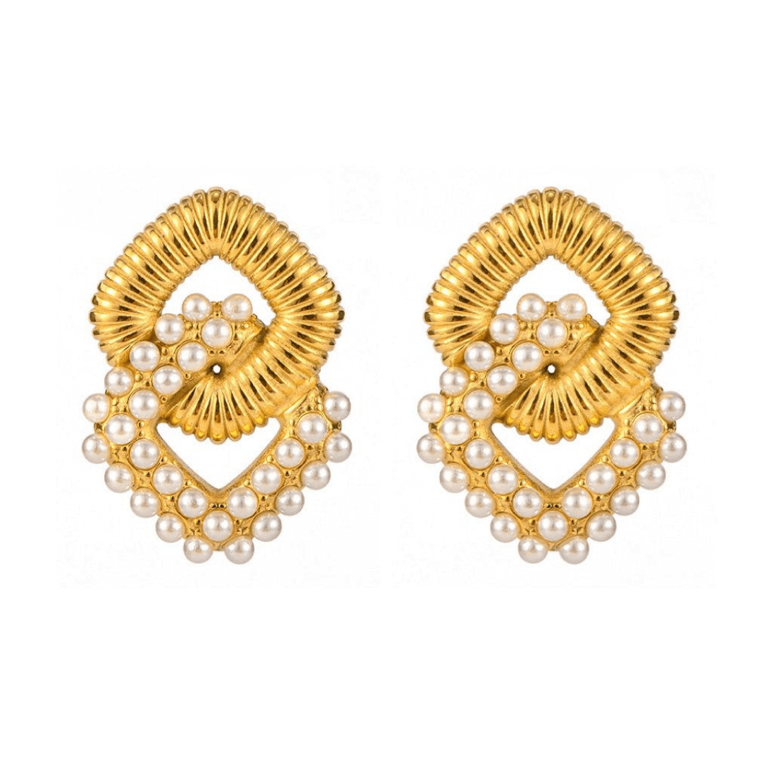 Dewlite Earring (with Pearl)