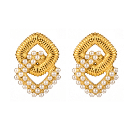 Dewlite Earring (with Pearl)