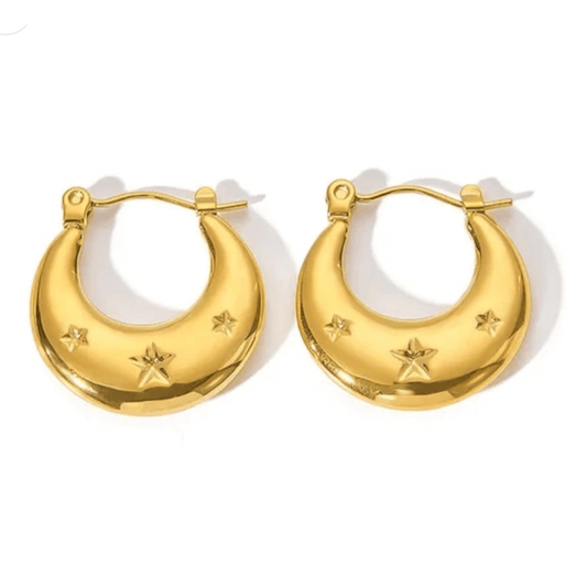 Stardust Hoops
