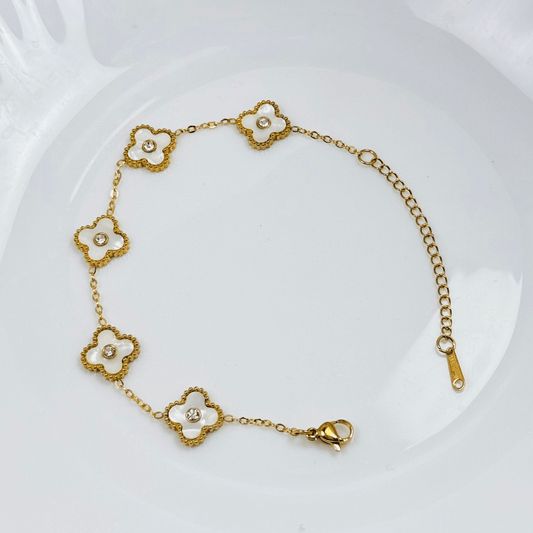 Crown White Bracelets