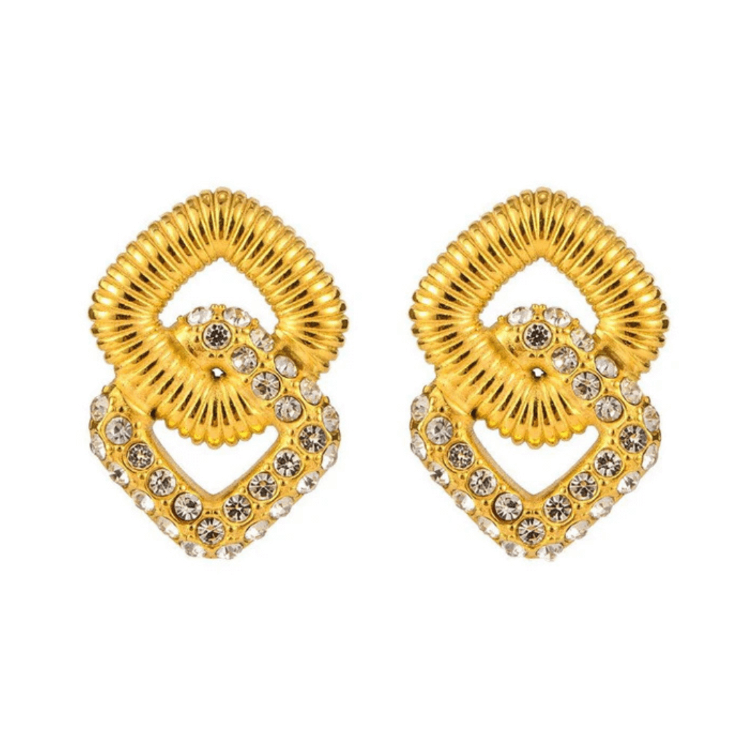 Dewlite Earring ( With Stones)