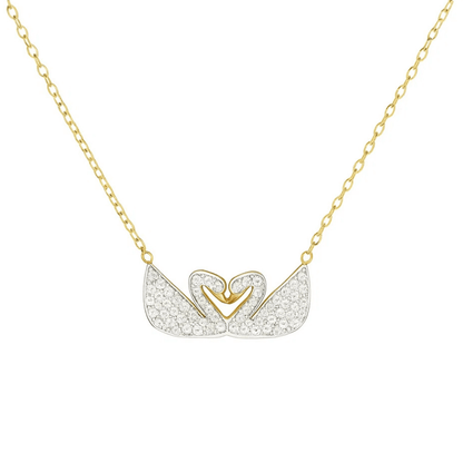 Dual Swan Pendant