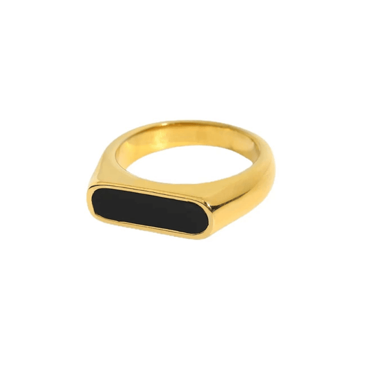 Elegant Black Ring