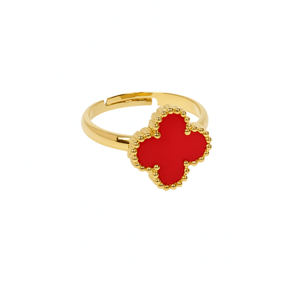 Red Clover Ring (Adjustable)