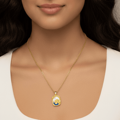 Marlowe Pendant (Hand Paninted)