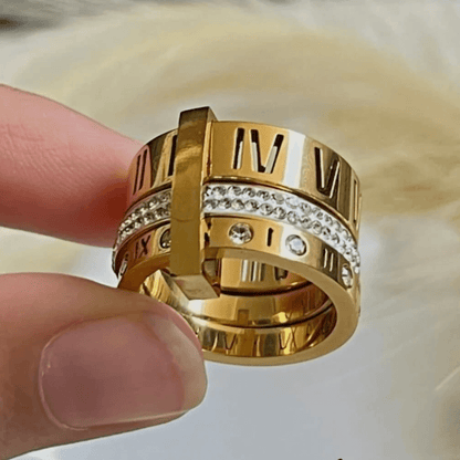 Trio Roman Ring
