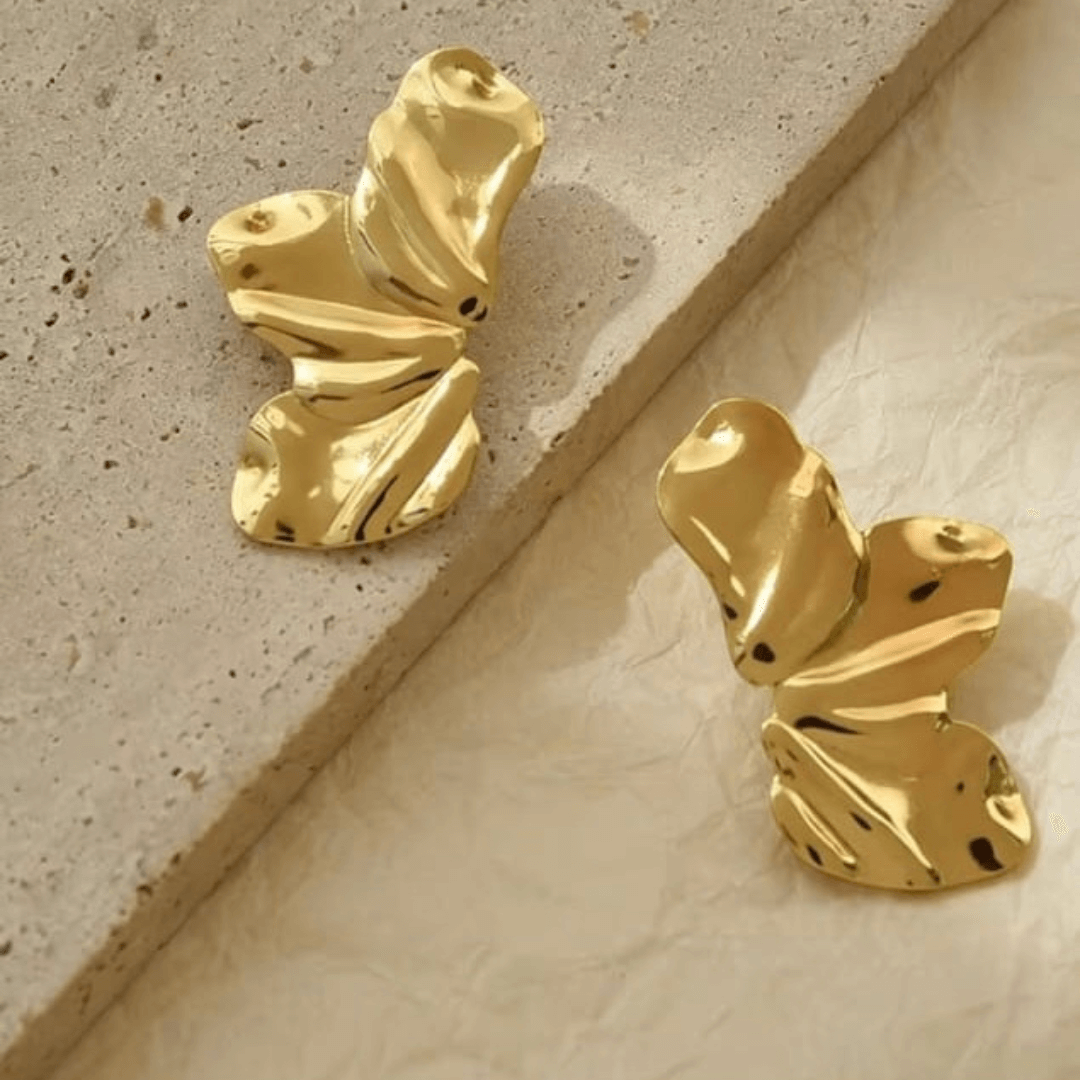 Half Petal Earring
