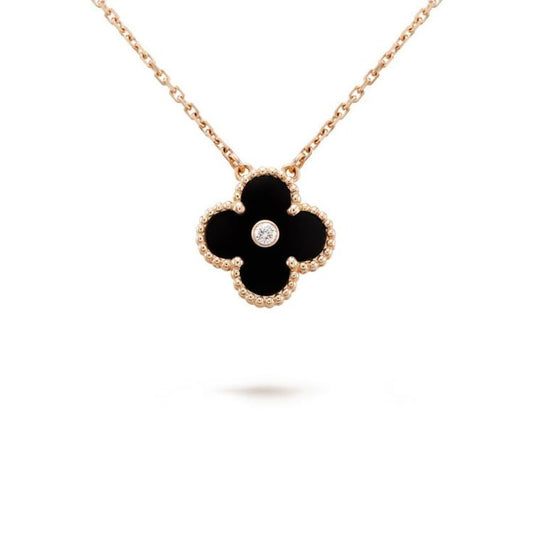 Crown Black Pendant