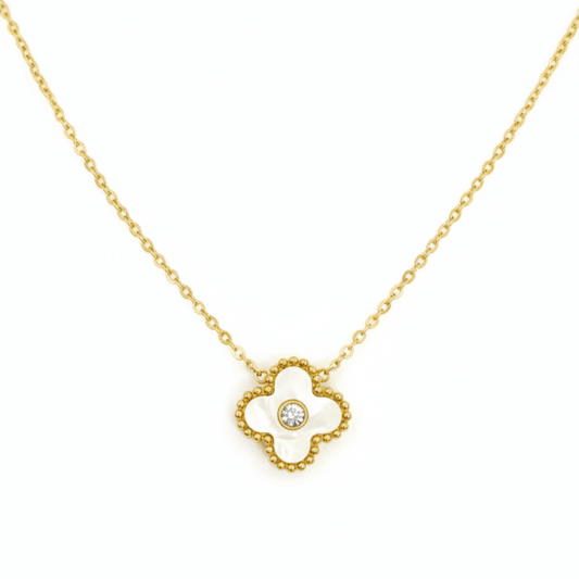 Crown White  Pendant