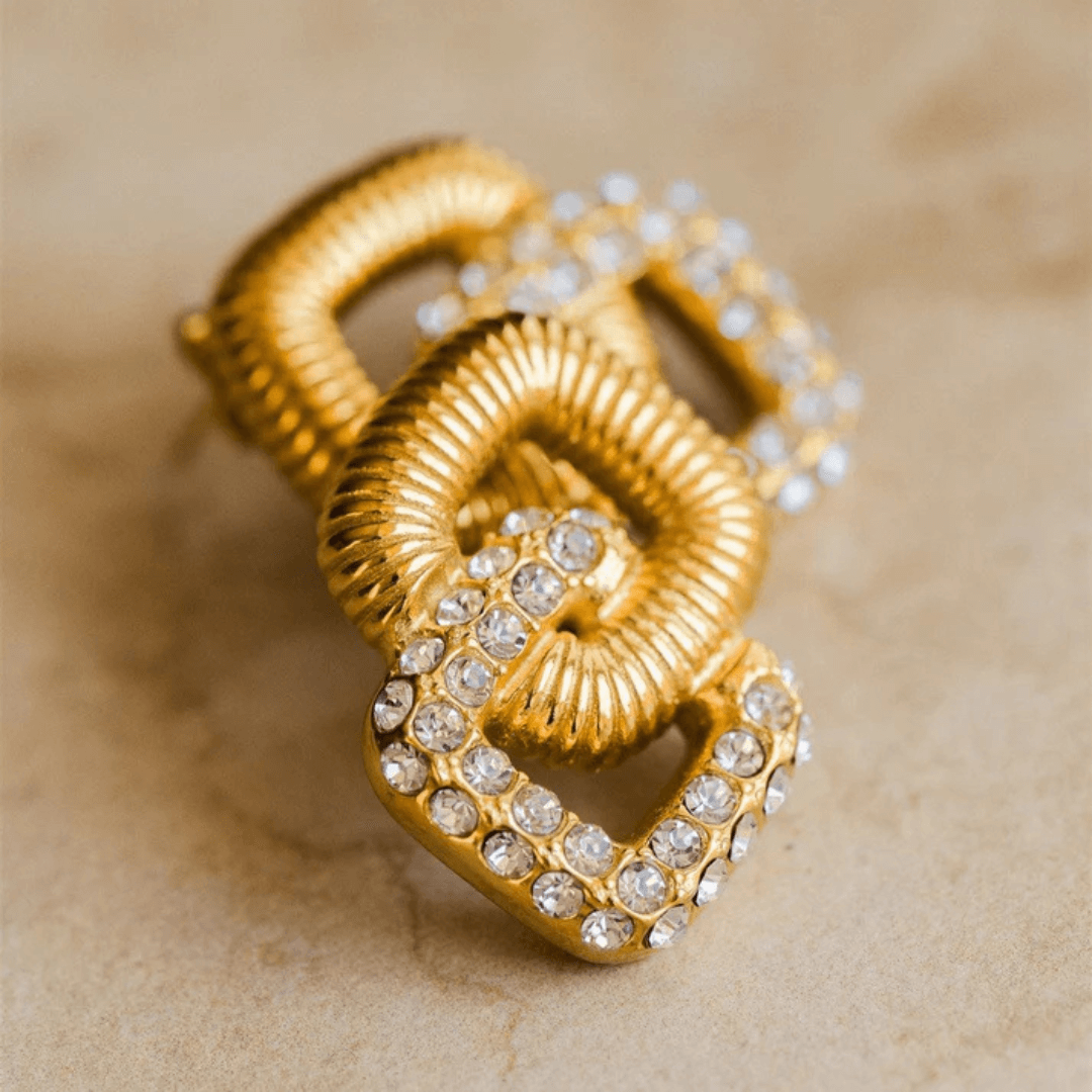 Dewlite Earring ( With Stones)