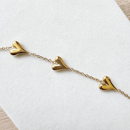 Trio Heart Bracelets