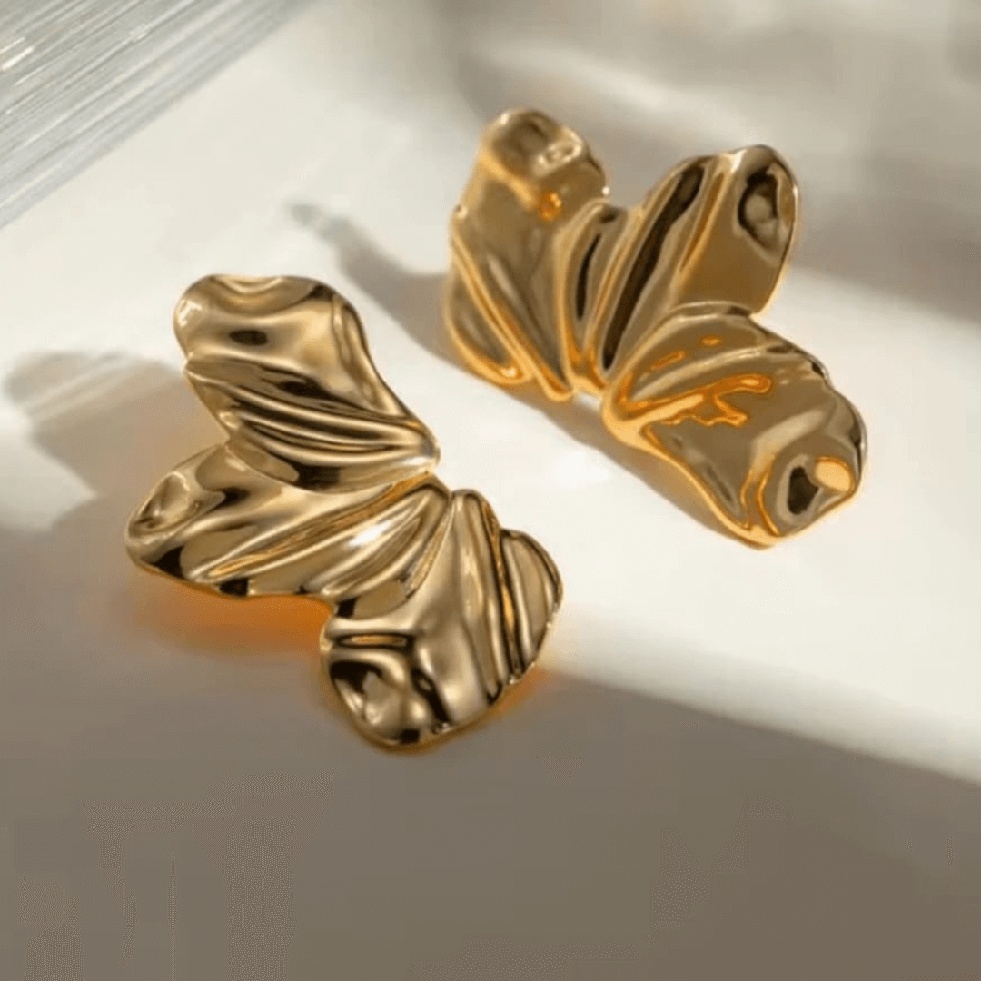 Half Petal Earring