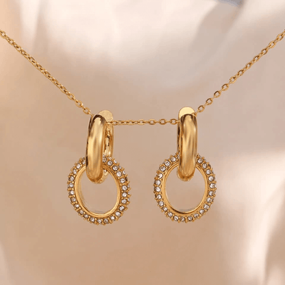 Amber hoops