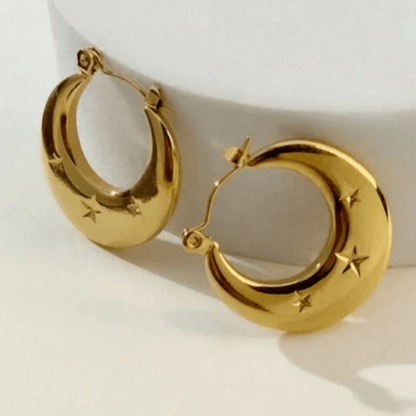 Stardust Hoops