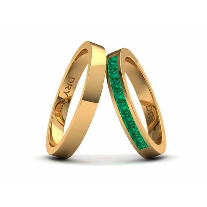 Emrald Ring Band