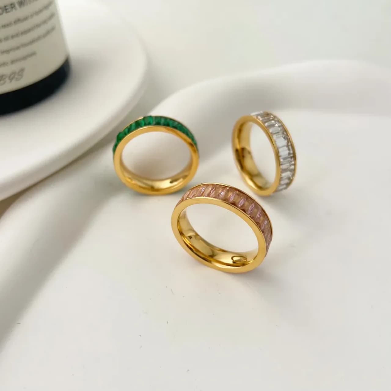 Grace White Ring