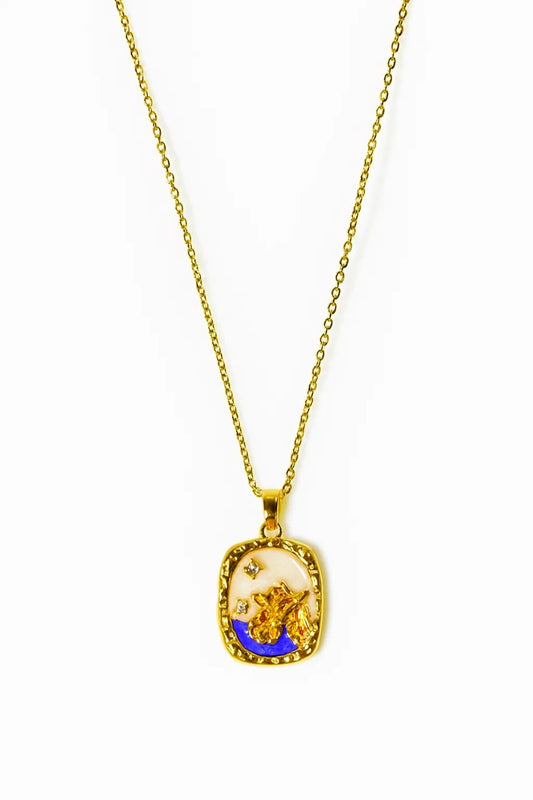 Marlowe Pendant (Hand Paninted)