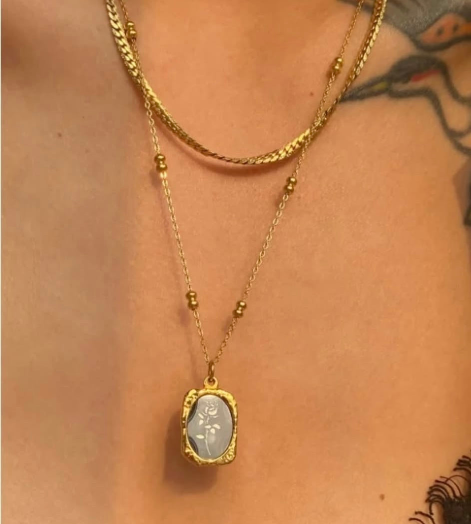 Glow Grid Pendant