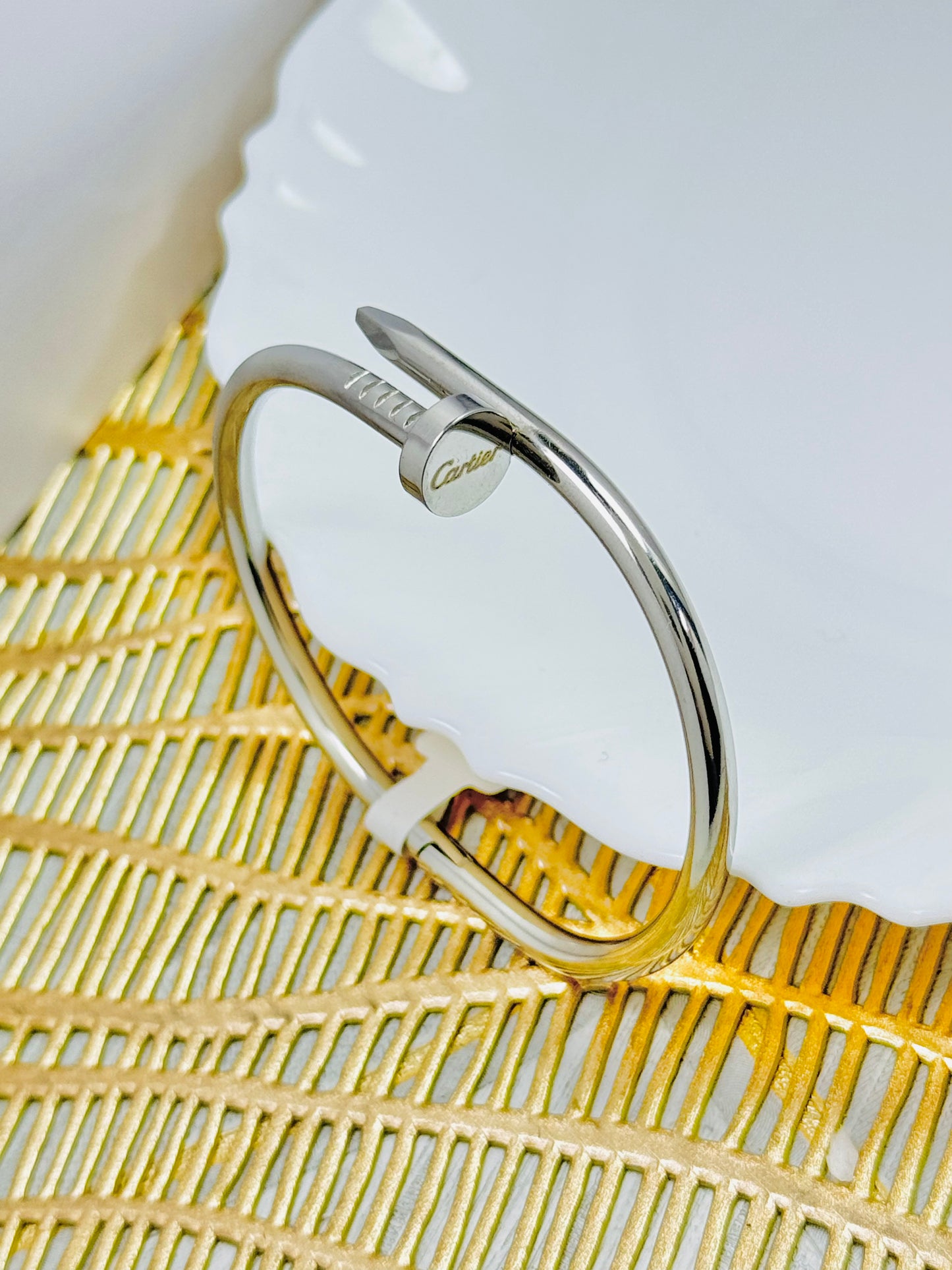 Silver Nail Handcuff