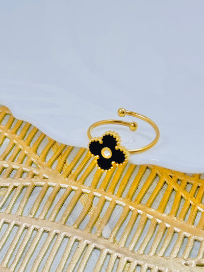 Crown  Black Ring