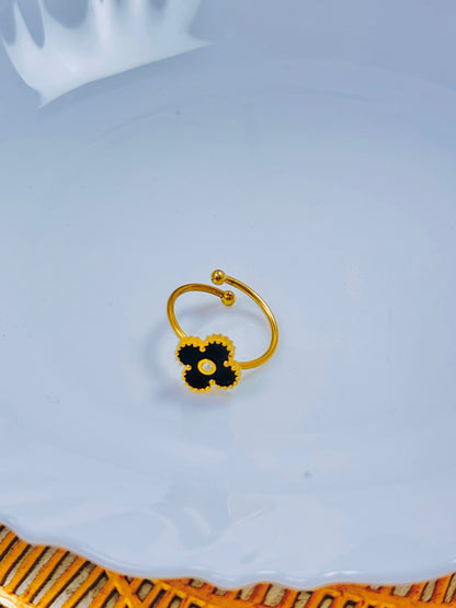 Crown  Black Ring