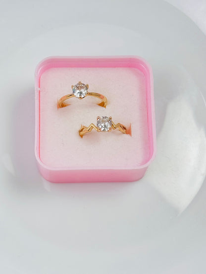 Minimalist Ring Set (Adjustable)