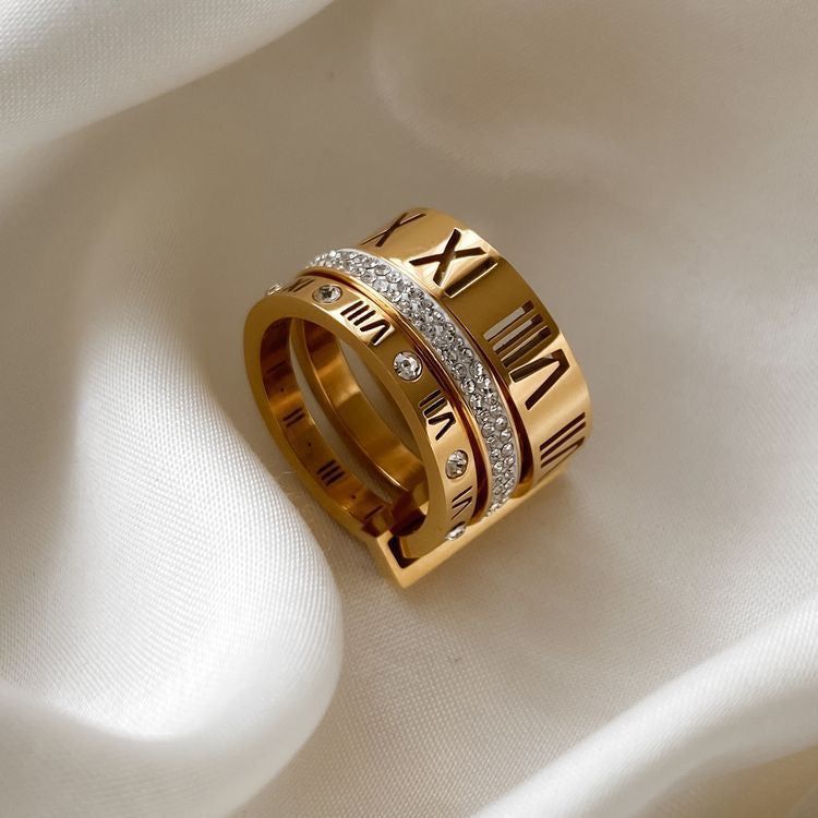 Trio Roman Ring