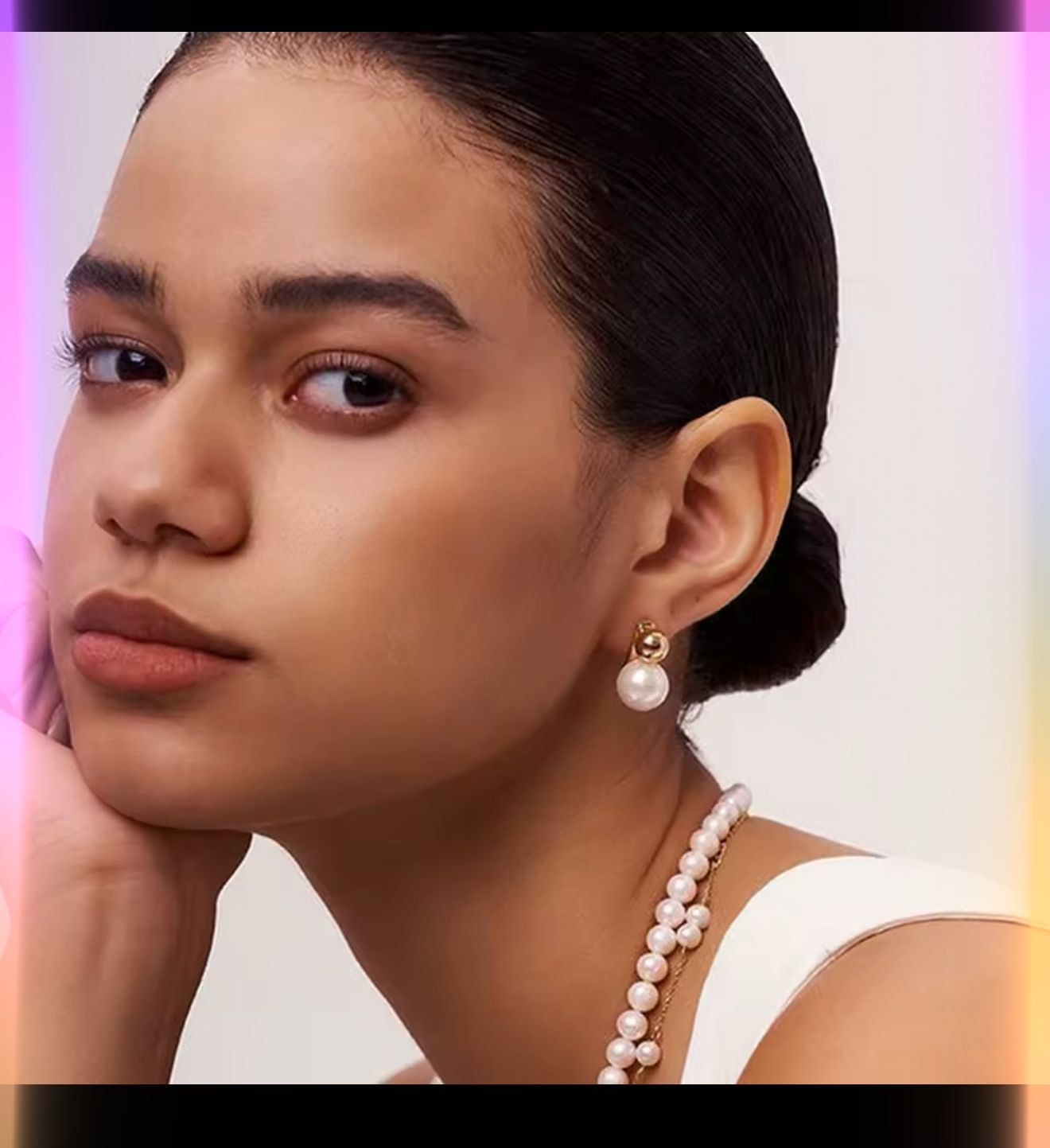 Pearl Drop Stud