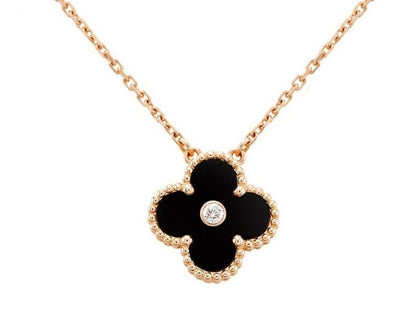 Crown Black Pendant