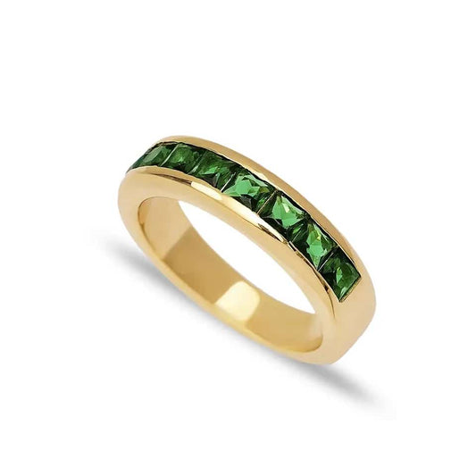 Emrald Ring Band
