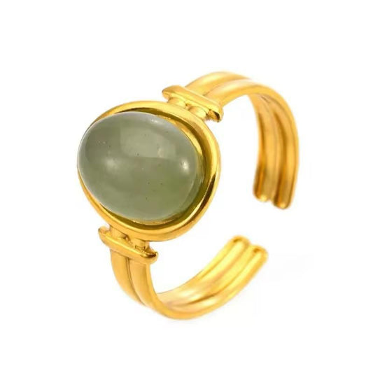 Green Radiance Ring (Adjustable)
