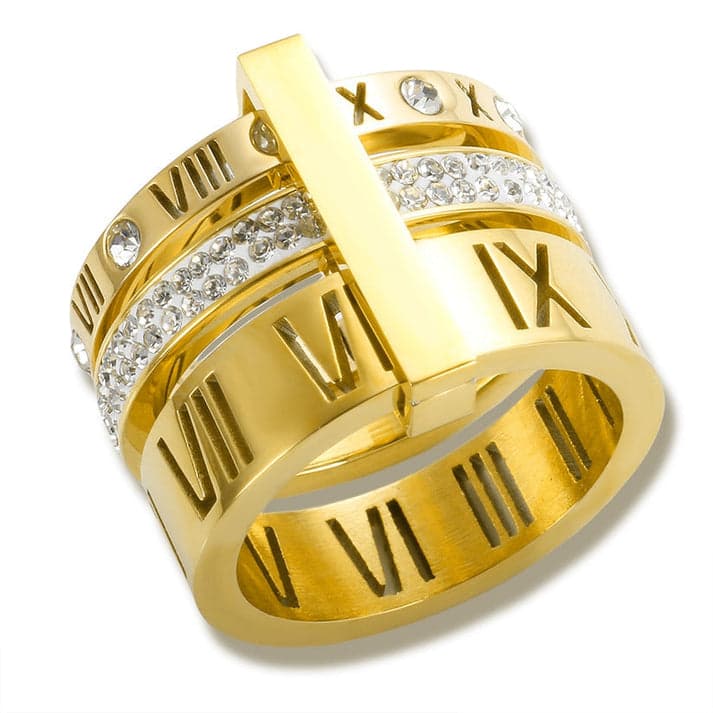 Trio Roman Ring